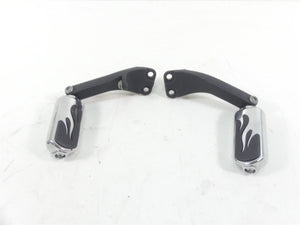 2009 Harley FXDL Dyna Low Rider Rear Passenger Footpeg Set 49224-06A 49230-06 | Mototech271
