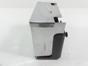2005 Harley FXDWGI Dyna Wide Glide Right Battery Tray & Chrome Cover 66375-97 | Mototech271