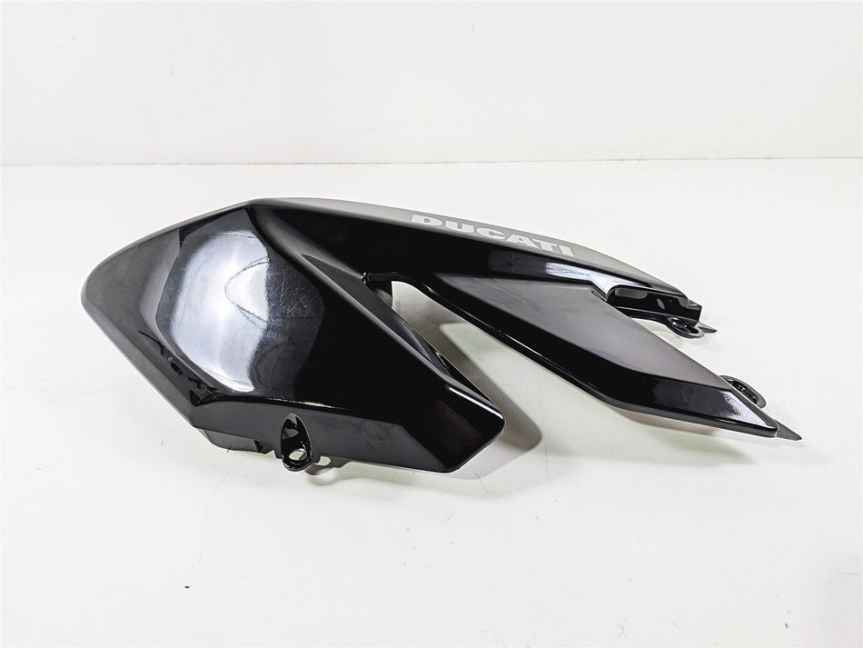 2008 Ducati Hypermotard 1100 S Black Left Tank Fairing Cover Cowl 48012511A-Mototech271