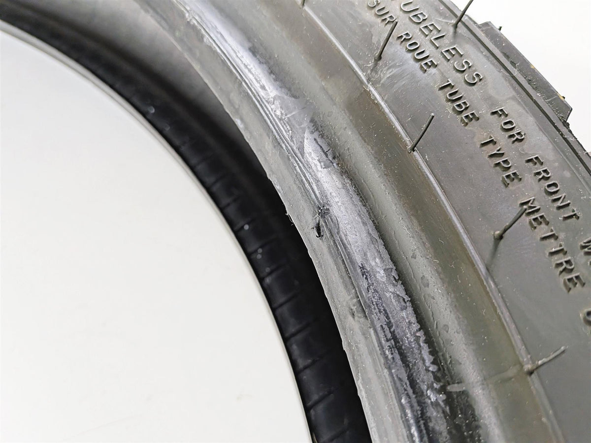 Used Front Motorcycle Tire Dunlop Trailmax Raid 110/80-19 45260401 {{ shop.shopifyCountryName }} - Mototech271