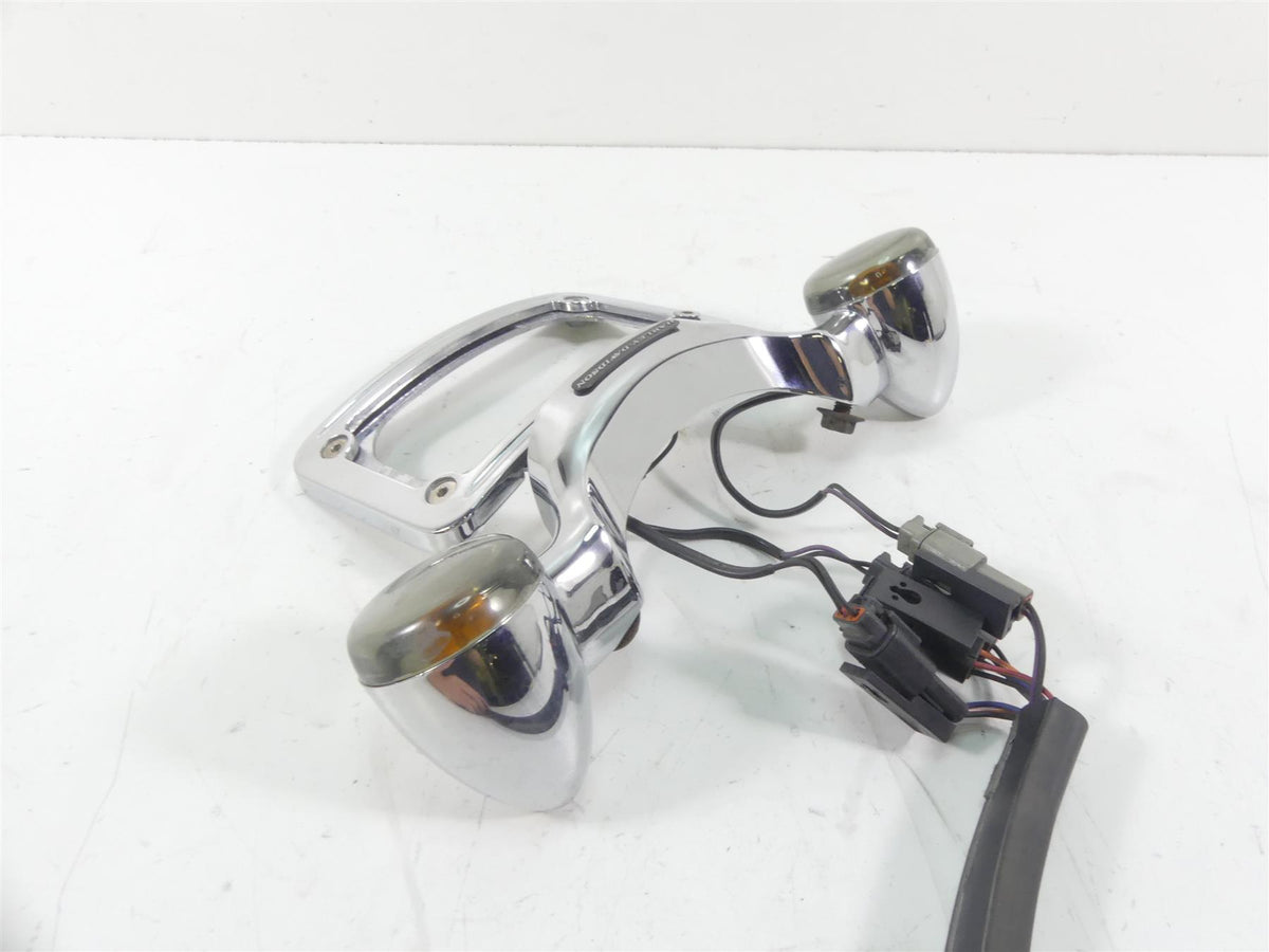 2007 Harley Touring FLHR SE CVO Road King Rear Blinker Bar Plate Holder 68629-05 {{ shop.shopifyCountryName }} - Mototech271