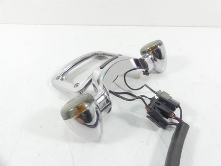 2007 Harley Touring FLHR SE CVO Road King Rear Blinker Bar Plate Holder 68629-05 {{ shop.shopifyCountryName }} - Mototech271