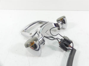 2007 Harley Touring FLHR SE CVO Road King Rear Blinker Bar Plate Holder 68629-05