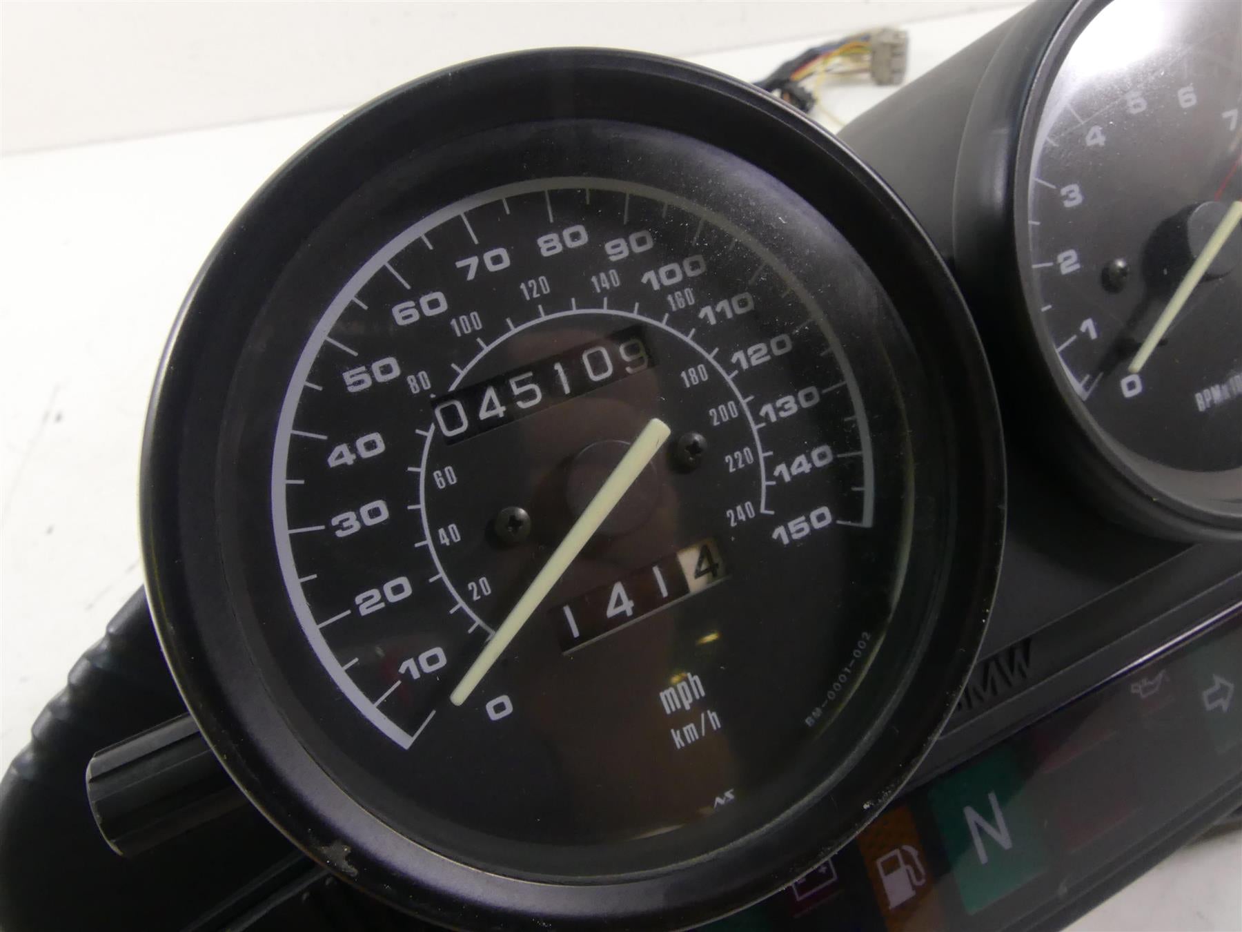 1999 BMW R1100 GS 259E Nice Speedometer Tacho Gauges 45K 62122306505 62132306618 {{ shop.shopifyCountryName }} - Mototech271