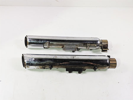 2017 Harley Softail Heritage Classic FLSTC Vance Hines Slash Cut Slip On Pipes 0740RC {{ shop.shopifyCountryName }} - Mototech271