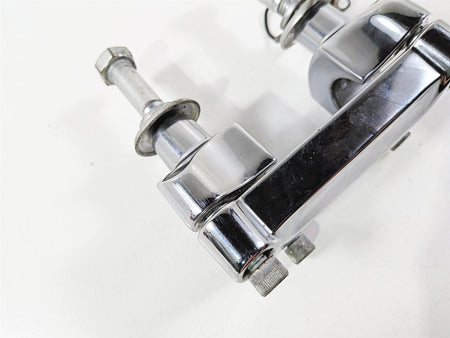 2011 Harley FXDF Dyna Fat Bob Chrome Milwaukee Handlebar Riser Clamps 55900025 {{ shop.shopifyCountryName }} - Mototech271