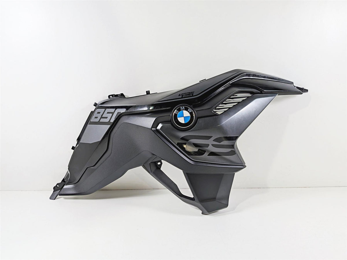 2023 BMW F850GS K81 Main Right Side Fairing Cover Triple Black 46638393886 {{ shop.shopifyCountryName }} - Mototech271