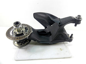 2012 Ducati Panigale 1199S Rear Swingarm Swing Arm & Axle 37021103BA