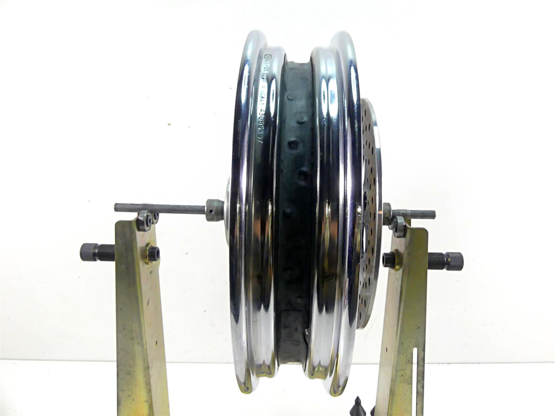 2002 Harley FLSTCI Softail Heritage 16x3 Rear Wheel Rim - Read 43085-97 {{ shop.shopifyCountryName }} - Mototech271