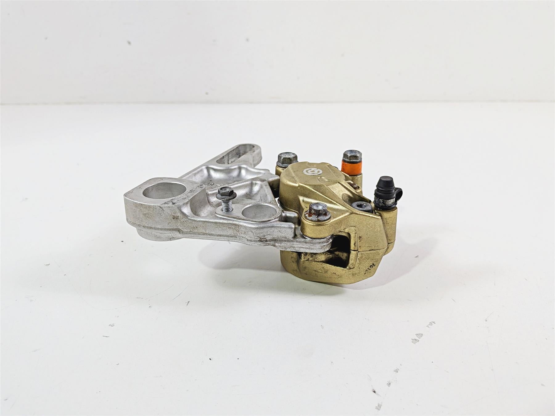 2008 Aprilia RSVR 1000 Factory Rear Brembo Brake Caliper Gold AP8113897 {{ shop.shopifyCountryName }} - Mototech271