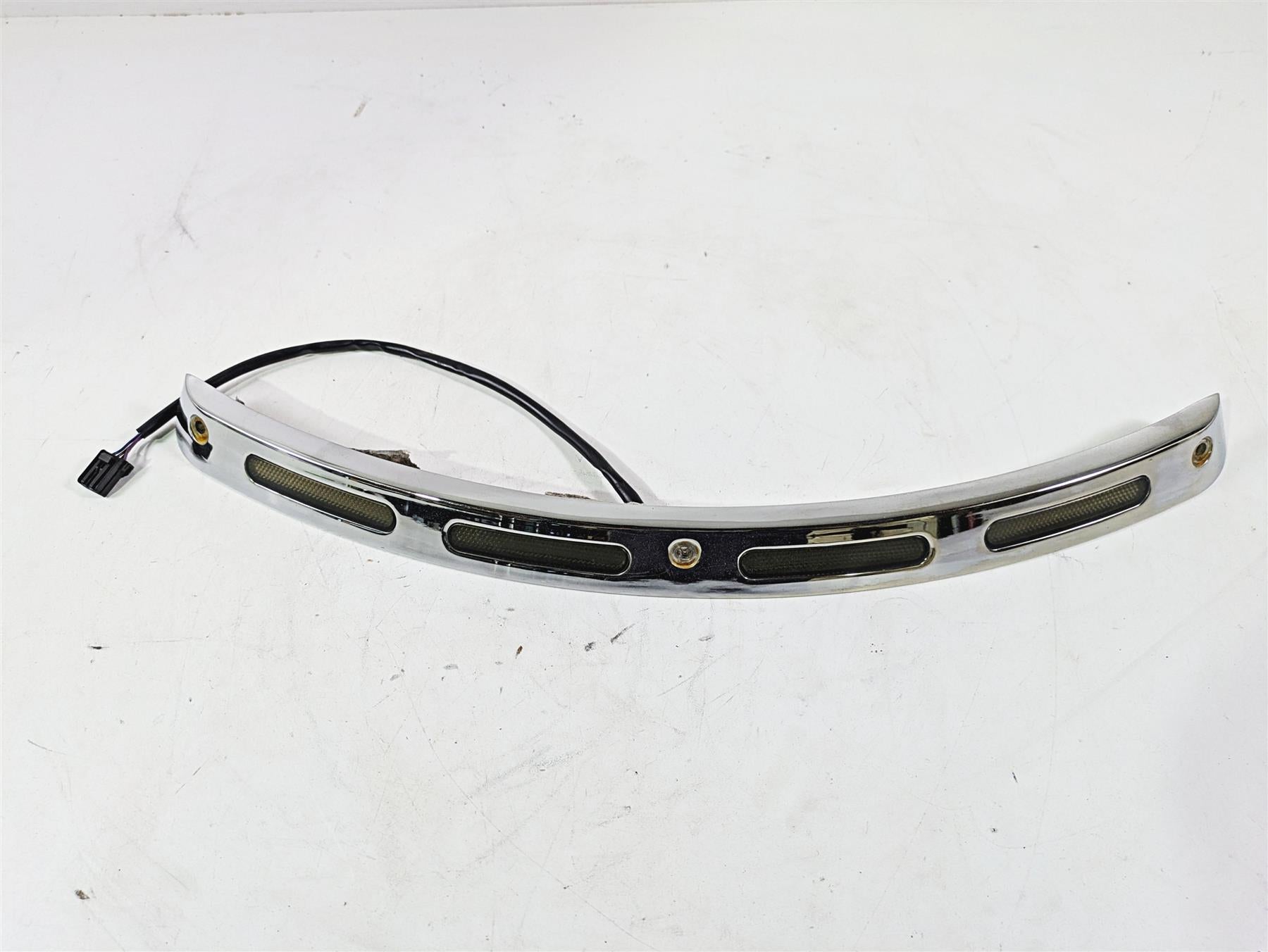 2011 Harley Touring FLHTCUSE CVO E-Glide Front Nose Fairing Running Light Trim {{ shop.shopifyCountryName }} - Mototech271