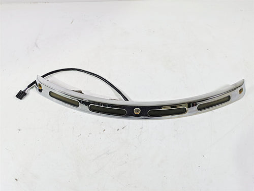 2011 Harley Touring FLHTCUSE CVO E-Glide Front Nose Fairing Running Light Trim | Mototech271