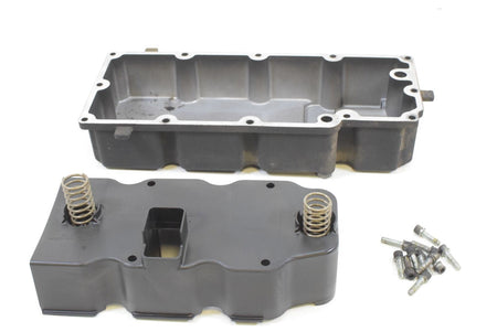 2007 Harley Touring FLHX Street Glide Transmission Oil Pan Cover 62711-99 {{ shop.shopifyCountryName }} - Mototech271