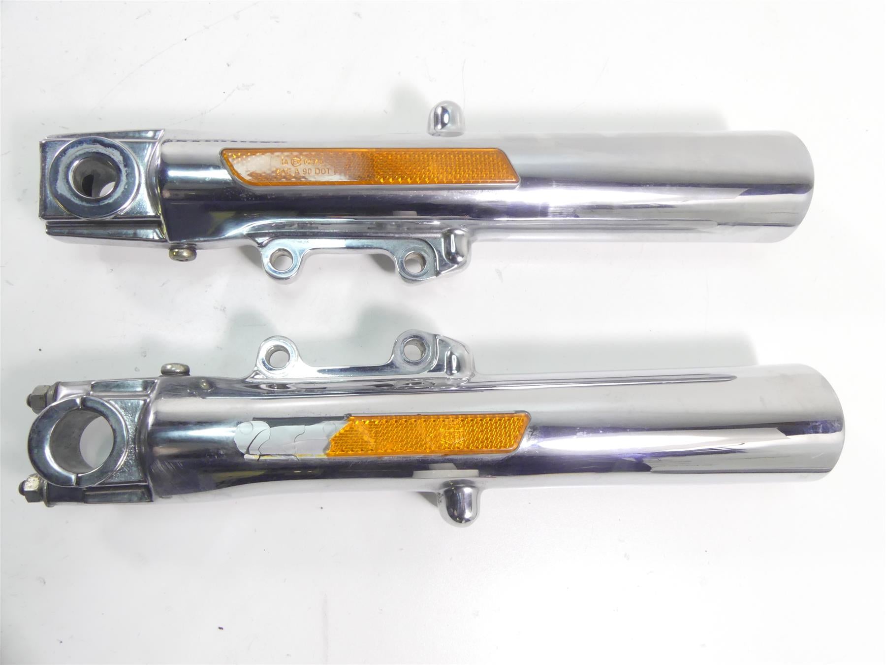 2007 Harley Touring FLHR SE CVO Road King Front Fork Lowers & Internals 46240-02 {{ shop.shopifyCountryName }} - Mototech271