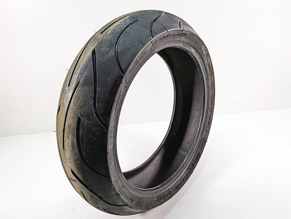 Used Rear Motorcycle Tire Michelin Pilot Power 2 180/55 ZR17 {{ shop.shopifyCountryName }} - Mototech271