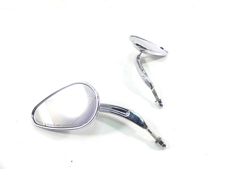 2007 Harley Touring FLHRSE CVO Road King Bullet Chrome Mirrors 91927-03 91840-03 {{ shop.shopifyCountryName }} - Mototech271