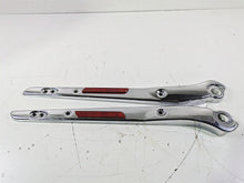 Load image into Gallery viewer, 2007 Harley FXDWG Dyna Wide Glide Rear Fender Chrome Struts Braces 59893-06
