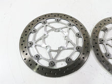 Load image into Gallery viewer, 2020 Triumph Daytona 765 Moto2 Brembo Front Brake Rotor Disc Set T2022080 | Mototech271
