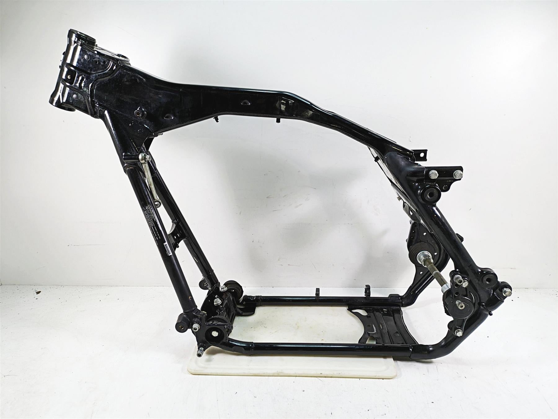 2011 Harley Touring FLHR Road King Straight Main Frame Chassis With Clean Texas Title - 47900-11BHP {{ shop.shopifyCountryName }} - Mototech271