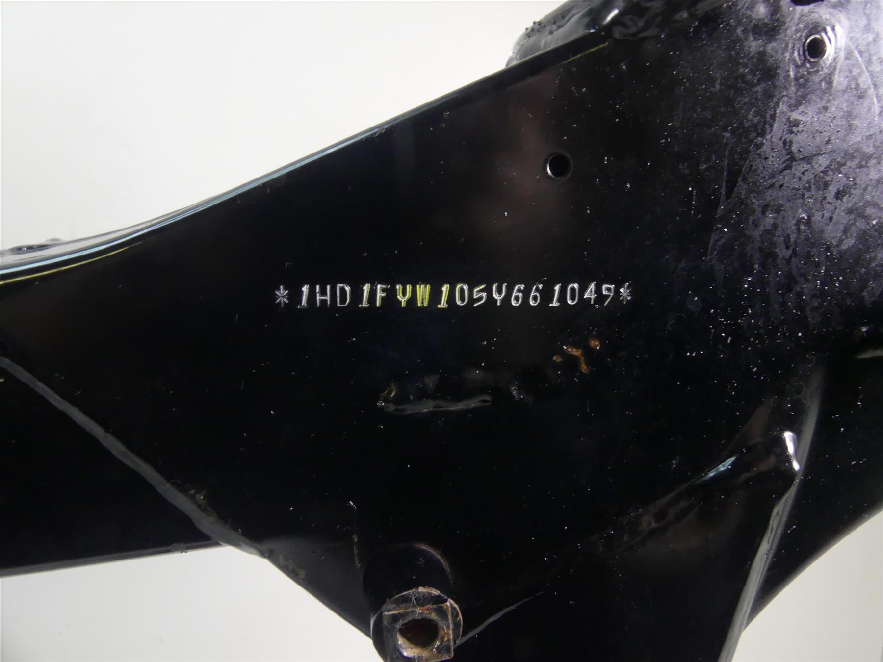 2005 Harley Touring FLHRSI Road King Straight Main Frame Chassis With Texas Salvage Title 47900-02A {{ shop.shopifyCountryName }} - Mototech271