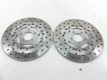 Load image into Gallery viewer, 2005 Harley Touring CVO FLHTCSE Electra Glide Front Brake Rotor Discs 44365-00 | Mototech271
