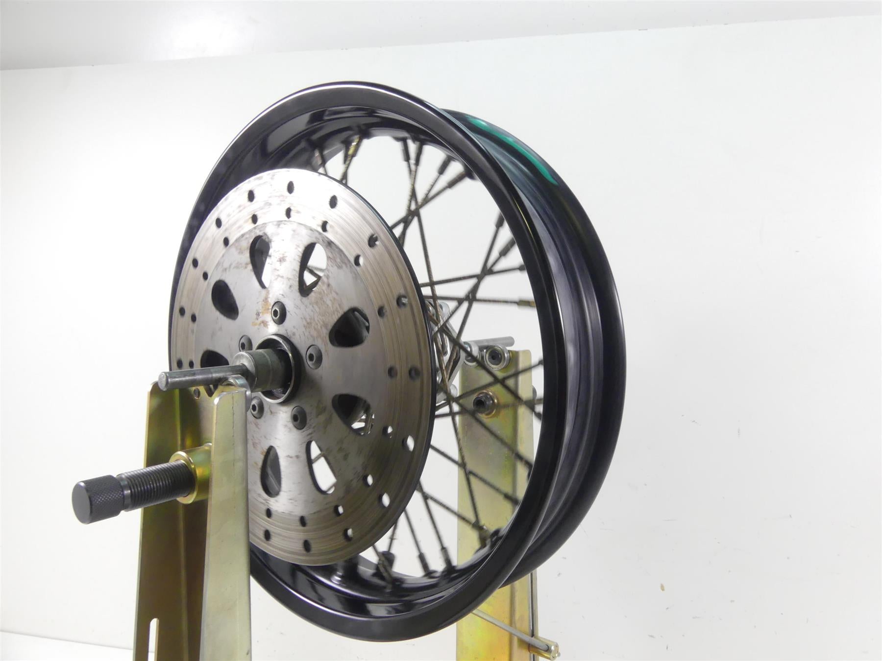 2001 Indian Centennial Scout Rear 3x16 Wheel Rim & Brake Disc -Read 21-113 {{ shop.shopifyCountryName }} - Mototech271