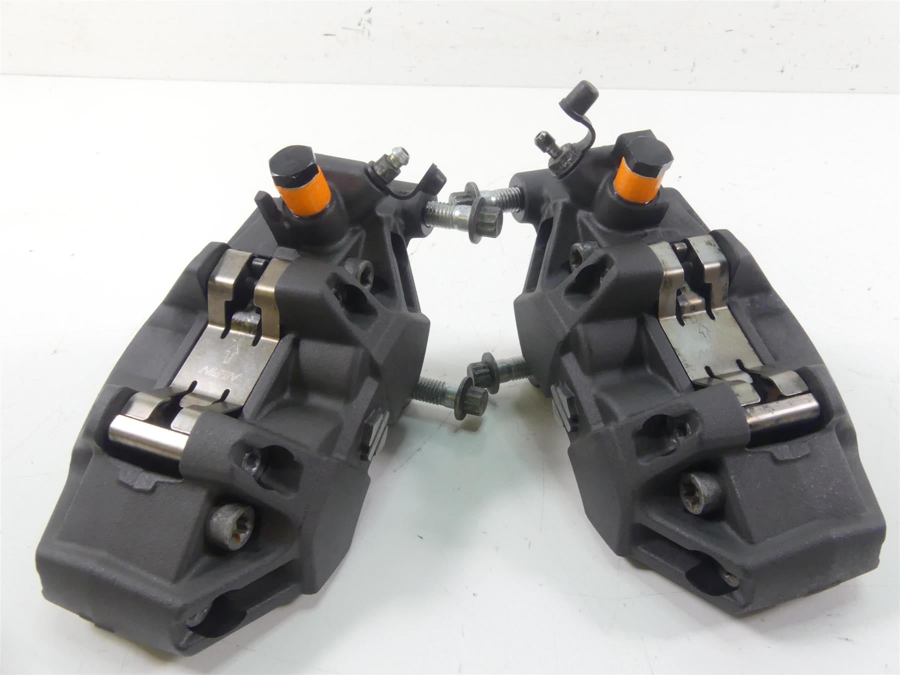 2009 Harley XR1200 Sportster Nissin Front Brake Caliper Set 42943-08 42944-08 {{ shop.shopifyCountryName }} - Mototech271