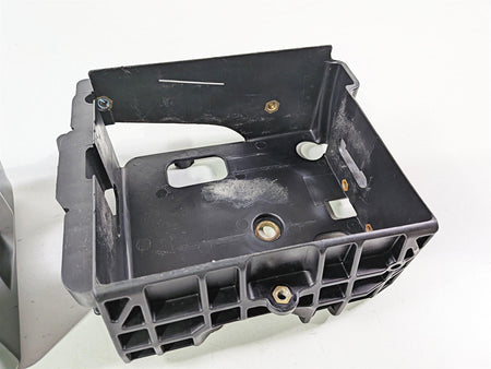 2008 Harley FXDSE CVO Dyna Black Battery Tray & Cover 70379-06B-Mototech271