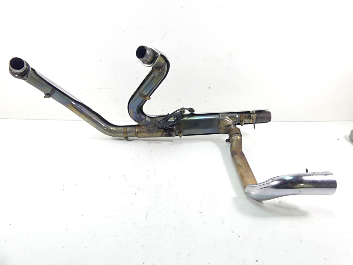 2010 Harley Touring FLHRC Road King Oem Exhaust Header Manifold Set 66855-10A {{ shop.shopifyCountryName }} - Mototech271