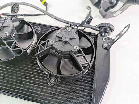 2013 Ducati Hypermotard 821 SP Radiator Fans Reservoir Hoses Set 54840981D {{ shop.shopifyCountryName }} - Mototech271