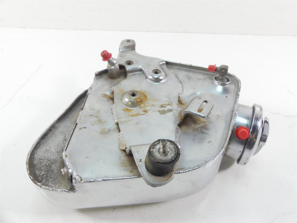 1978 Harley XLH1000 Sportster Ironhead Chrome Oil Tank Reservoir 62505-87 {{ shop.shopifyCountryName }} - Mototech271