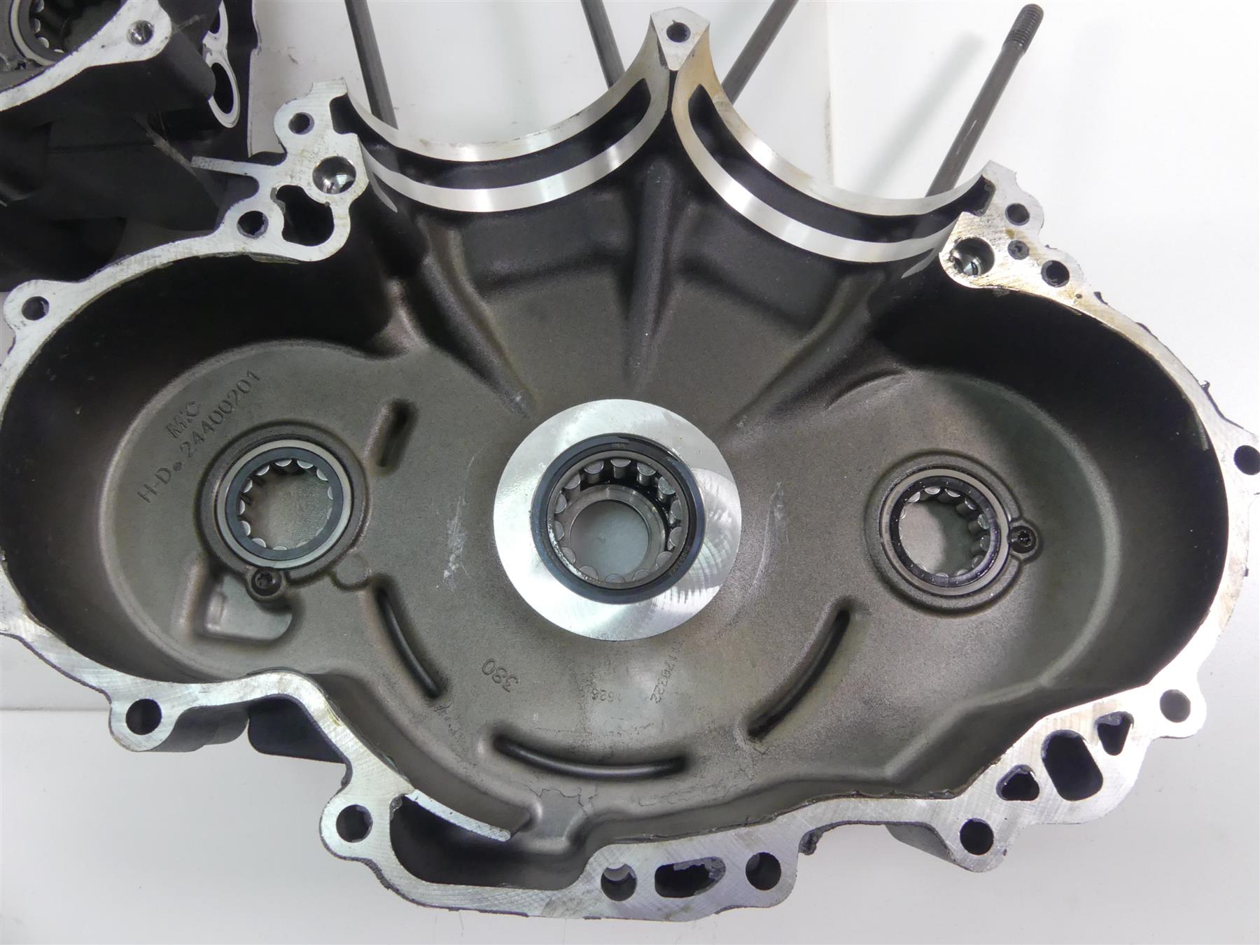 2018 Harley FXBRS Softail Breakout Milwaukee Motor Engine Crank Case 24400188 {{ shop.shopifyCountryName }} - Mototech271