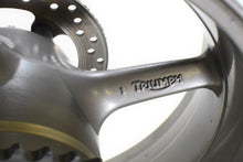 Load image into Gallery viewer, 2009 Triumph Daytona 675 Rear Wheel Rim Straight 17x5.5 T2010843 | Mototech271
