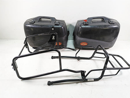 2013 Moto Guzzi V7 750 Stone Saddlebag Hard Bag & Luggage Rack Pannier Set {{ shop.shopifyCountryName }} - Mototech271