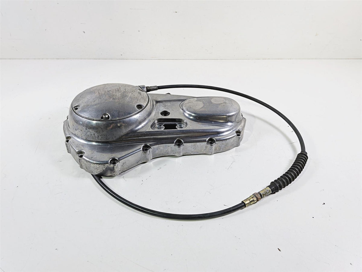 2006 Harley Sportster XL883 Low Primary Drive Clutch Cover & Cable 34951-04 {{ shop.shopifyCountryName }} - Mototech271