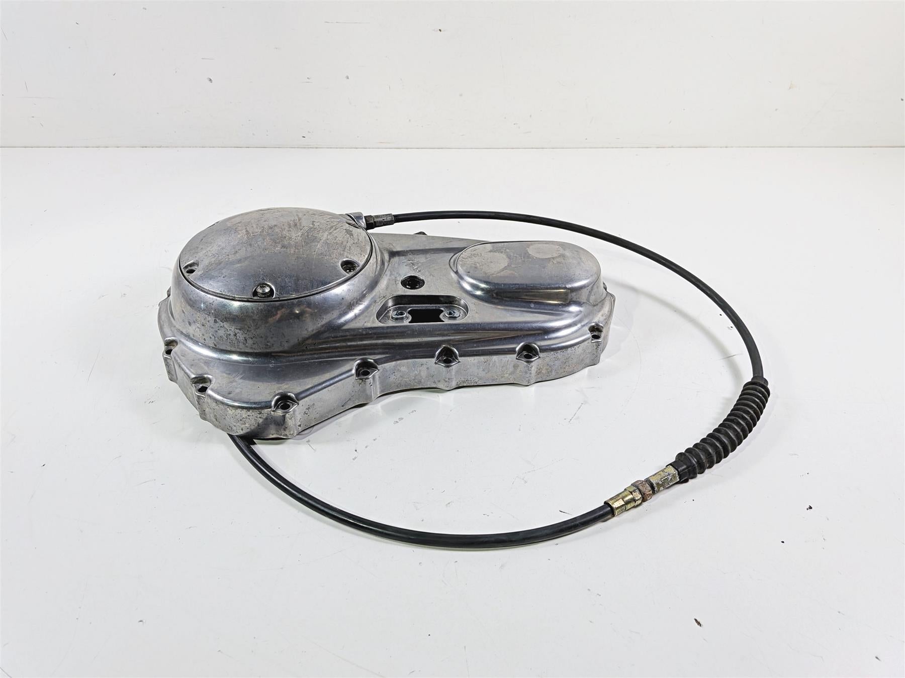 2006 Harley Sportster XL883 Low Primary Drive Clutch Cover & Cable 34951-04 {{ shop.shopifyCountryName }} - Mototech271