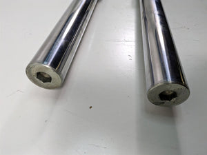2014 Harley Touring FLHTK Electra Glide Straight Front Fork Set 49mm 45400021