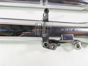 2007 Harley Touring FLHRSE CVO Road King Chrome Front Fork Leg Set 41mm 46240-02