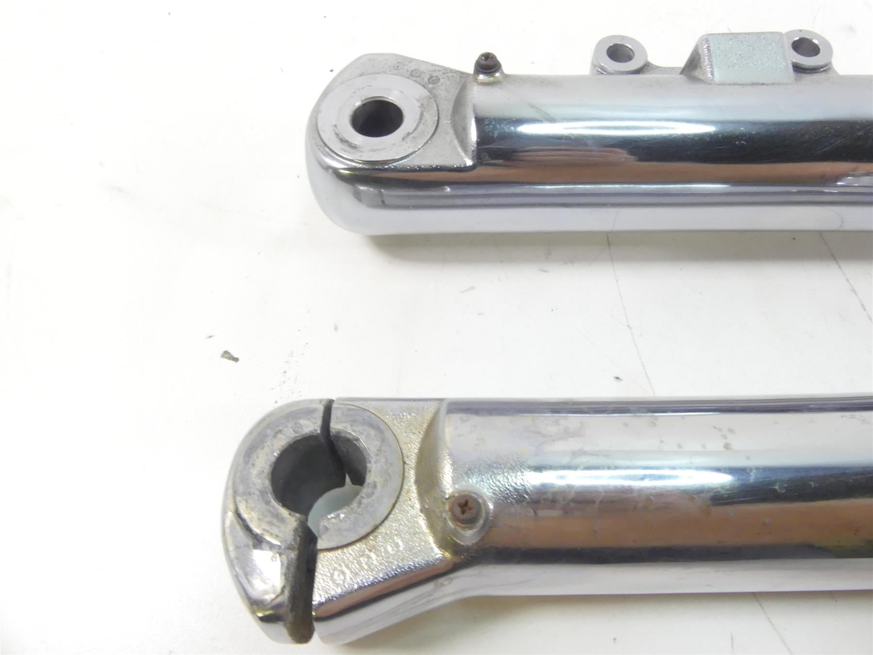 2002 Harley Softail FXSTDI Deuce Straight Front Fork Leg Set 41mm -Read 46064-00 {{ shop.shopifyCountryName }} - Mototech271