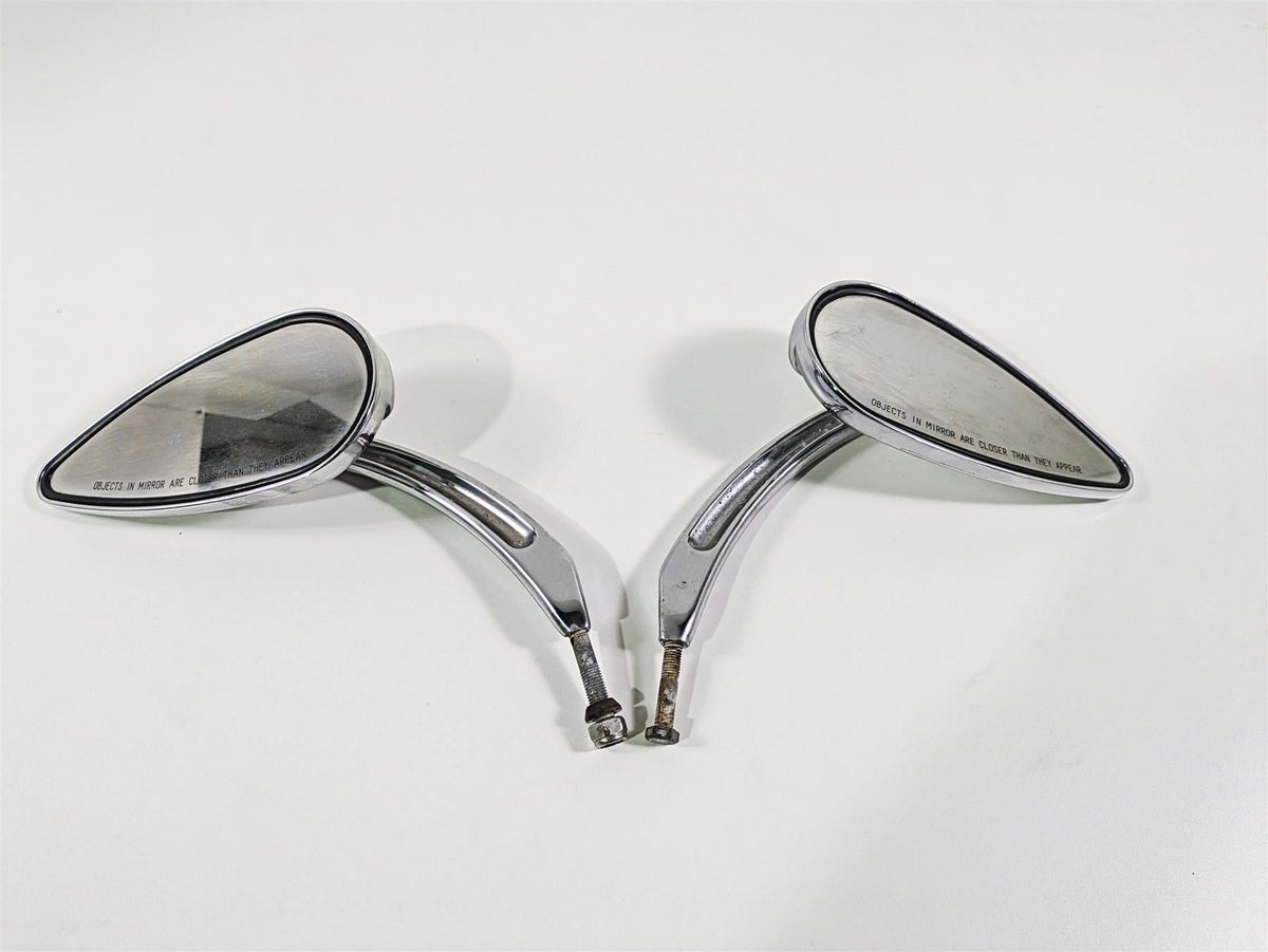 2005 Harley Touring FLHRI Road King Willie G Teardrop Chrome Mirror 56000394 {{ shop.shopifyCountryName }} - Mototech271