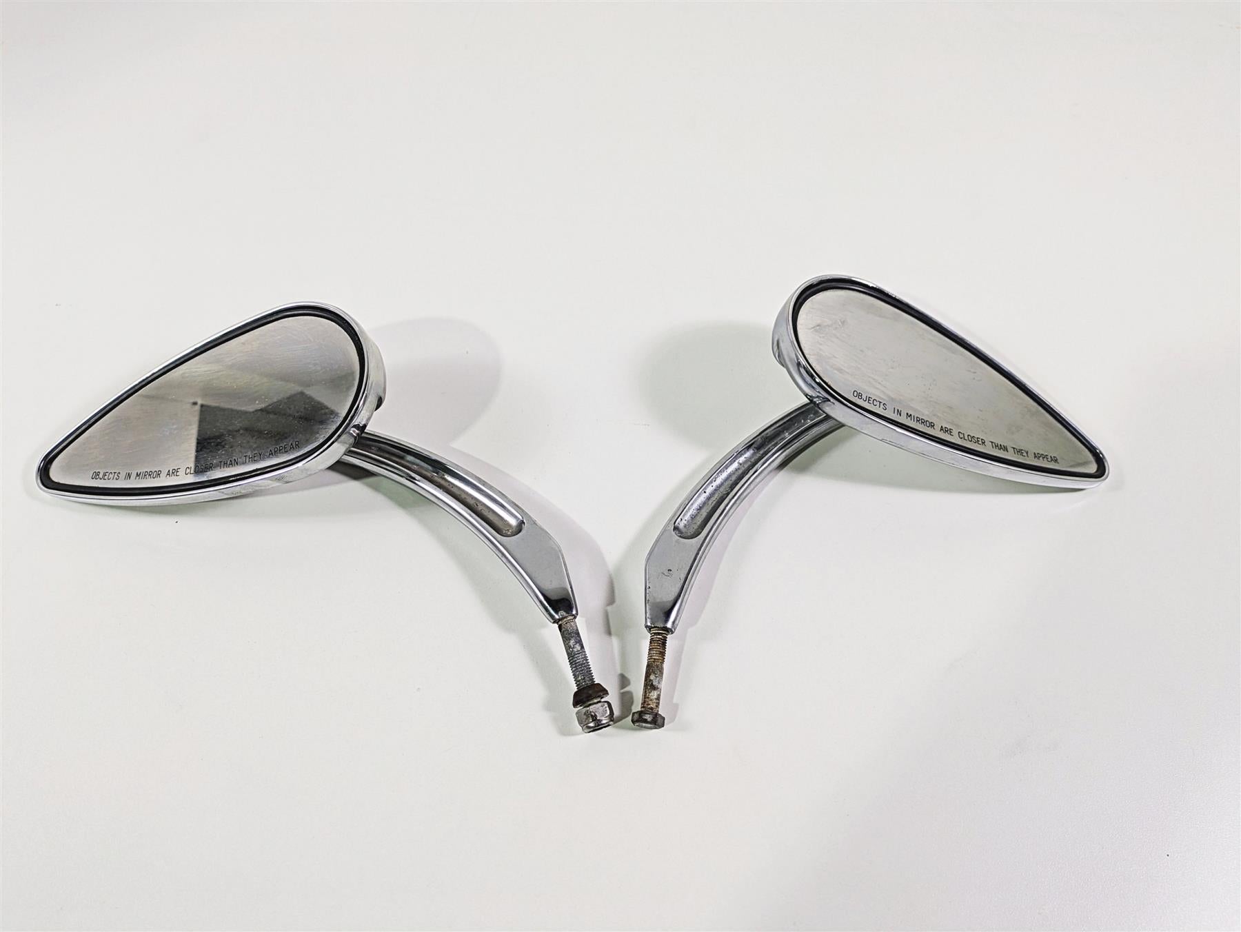 2005 Harley Touring FLHRI Road King Willie G Teardrop Chrome Mirror 56000394 {{ shop.shopifyCountryName }} - Mototech271