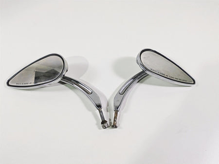 2005 Harley Touring FLHRI Road King Willie G Teardrop Chrome Mirror 56000394 {{ shop.shopifyCountryName }} - Mototech271