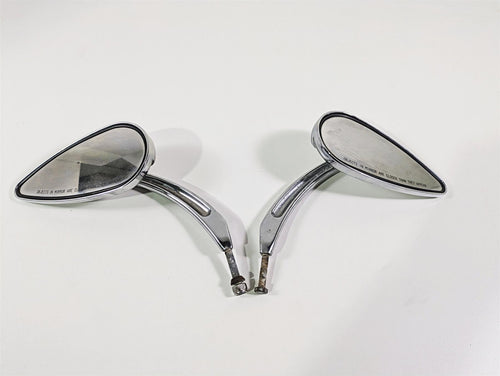 2005 Harley Touring FLHRI Road King Willie G  Teardrop Chrome Mirror 56000394 | Mototech271