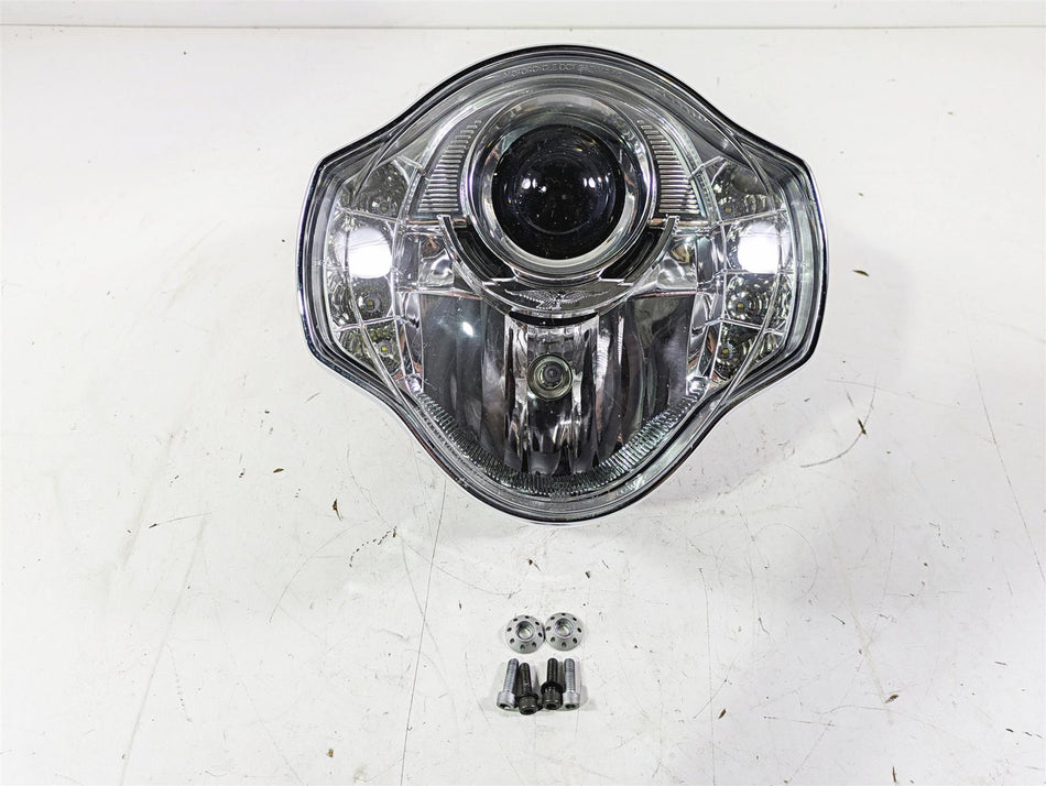 2014 Moto Guzzi California 1400 Touring Headlight Lamp & Mounts 887453 {{ shop.shopifyCountryName }} - Mototech271