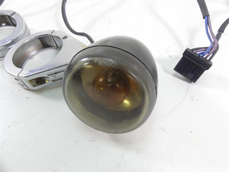2006 Harley VRSCD Night V Rod Front Smoked Blinker Turn Signals - Read 68804-06 {{ shop.shopifyCountryName }} - Mototech271