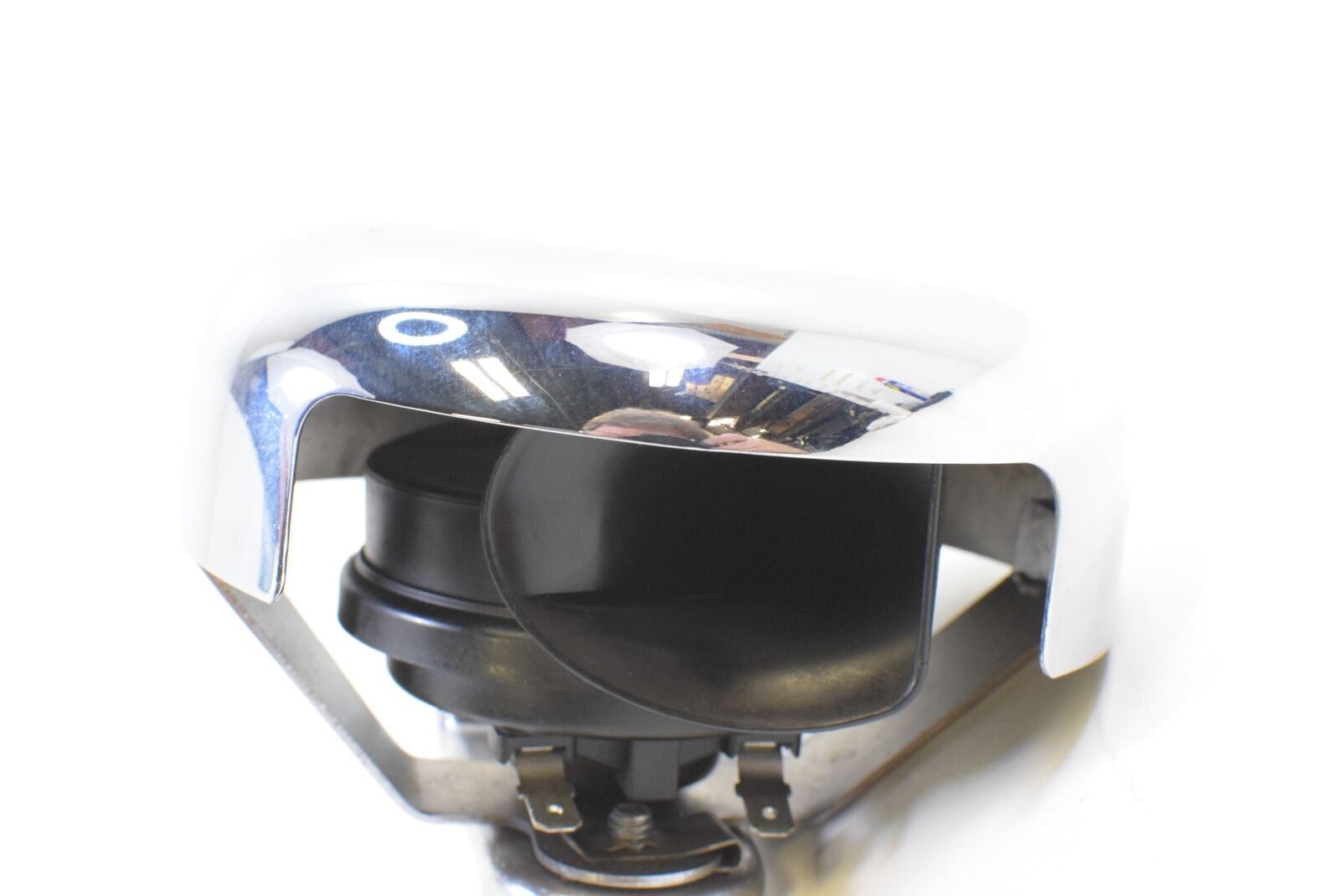 2000 Harley Dyna FXD Super Glide Horn with Chrome Cover 61300478A {{ shop.shopifyCountryName }} - Mototech271