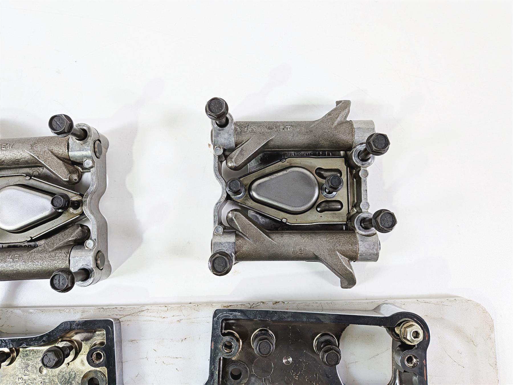 2014 Harley FXSB Softail Breakout Rocker Plates & Valve Cover Set 17543-99A-Mototech271