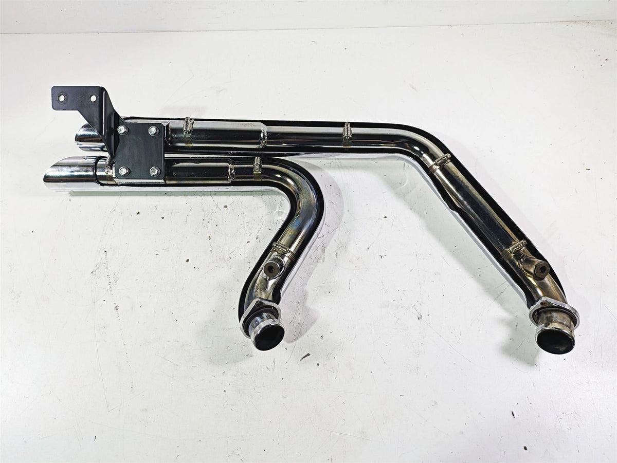 2005 Harley Softail FLSTFSE CVO Fat Boy Vance Hines Shortshots Exhaust Set 17221 {{ shop.shopifyCountryName }} - Mototech271