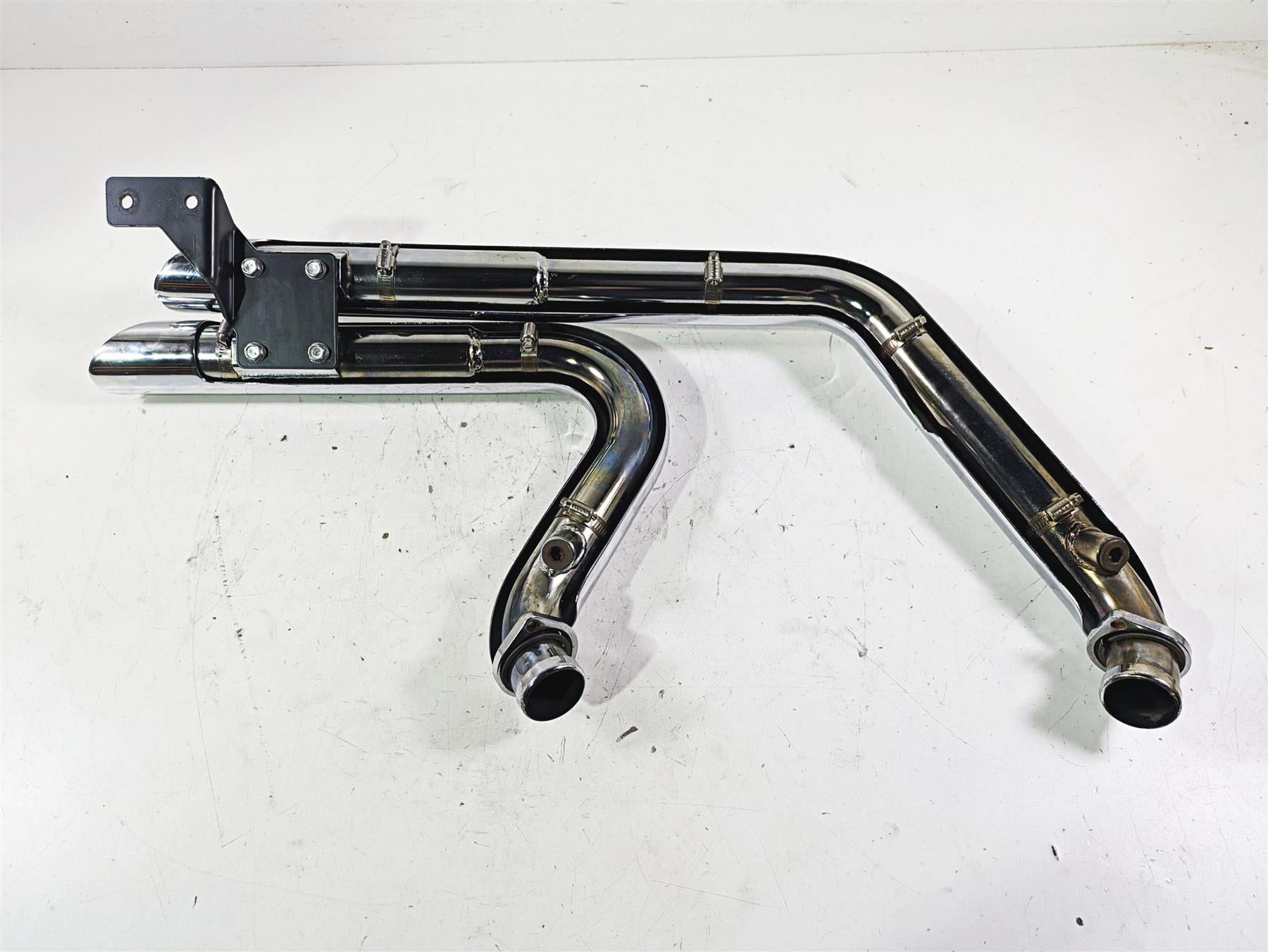 2005 Harley Softail FLSTFSE CVO Fat Boy Vance Hines Shortshots Exhaust Set 17221 {{ shop.shopifyCountryName }} - Mototech271