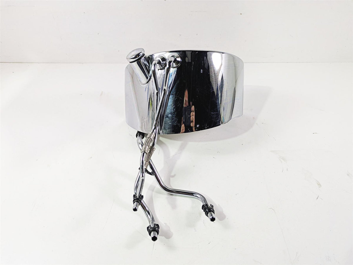 2017 Harley Softail Heritage Classic FLSTC Chrome Oil Tank 62498-01A {{ shop.shopifyCountryName }} - Mototech271